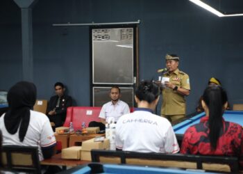 Gubernur Resmikan Turnamen Biliar Iron Cup X Densus 88, Ajang Silaturahmi Masyarakat