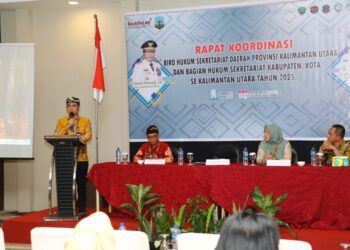 Pj Sekprov Apresiasi Pelaksanaan Rakor Biro Hukum 2025