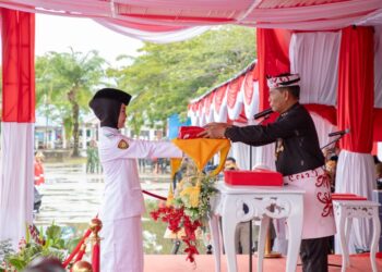 Pimpin HUT ke-80 Republik Indonesia, Gubernur Ajak Masyarakat Menjaga Nasionalisme NKRI