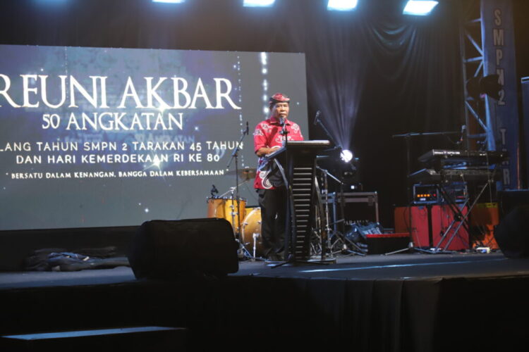 Gubernur Ajak Alumni SMPN 2 Tarakan Berkolaborasi Bangun Kaltara