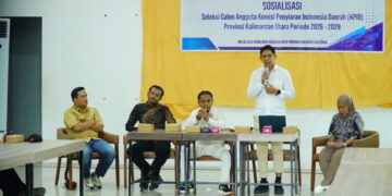 Pansel Sosialisasikan Calon Anggota KPID Kaltara Periode 2026-2029 di Nunukan