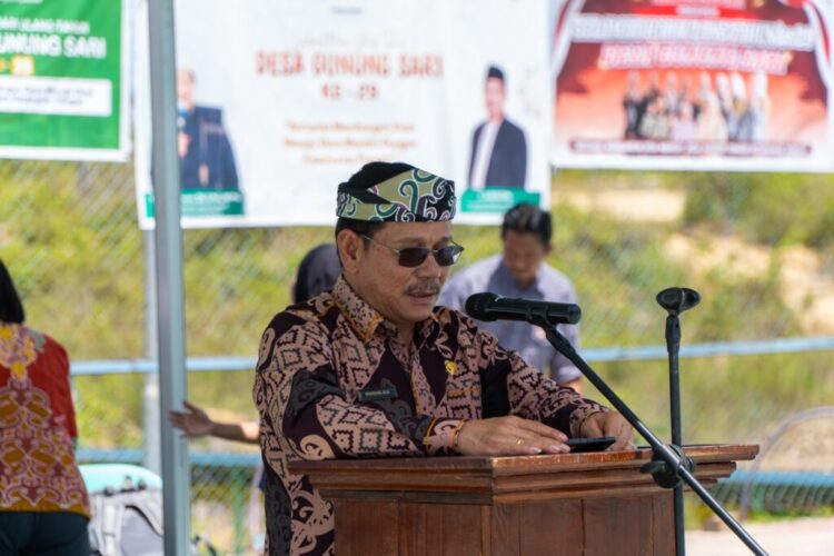 Hadiri HUT-29 Desa Gunung Sari, Wagub Ajak Masyarakat Jaga Semangat Persatuan