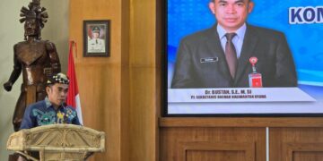 Pj. Sekprov Buka Musyawarah Forsesdasi Kaltara 2025