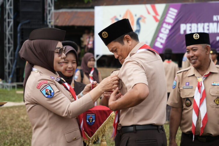 Hari Pramuka ke-64, Rahmawati Zainal Dorong Generasi Muda Menjadi Calon Pemimpin Bangsa