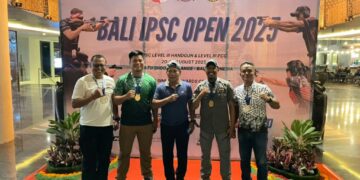 Atlet Menembak Kaltara Raih Juara Internasional Bali IPSC Open 2025 Level III