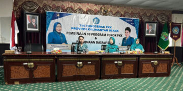 TP PKK Kaltara Gelar Pembinaan 10 Program Pokok PKK dan Dasawisma di Nunukan