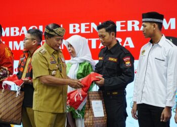 Gubernur Ajak Masyarakat Kibarkan Bendera Merah Putih Semarakkan HUT RI ke-80