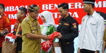 Gubernur Ajak Masyarakat Kibarkan Bendera Merah Putih Semarakkan HUT RI ke-80