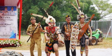 Gubernur Resmikan Peletakan Batu Pertama Pembangunan Anjungan Kaltara di TMII