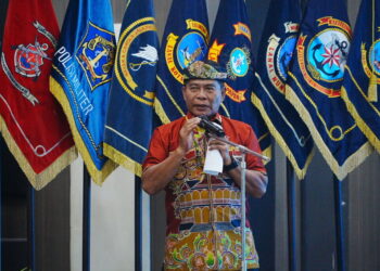 Hadiri Sertijab Komandan Lantamal XIII Tarakan, Gubernur Harapkan Sinergi Terus Terjalin