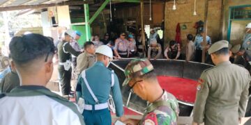 Polres Tarakan Bersama Tim Gabungan Tertibkan Arena Judi Sambung Ayam