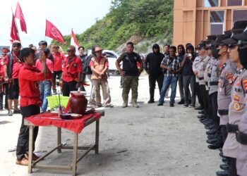 Demontrasi Damai Masyarakat Adat, Polda Kaltara Pastikan Penyampaian Aspirasi Tertib dan Lancar