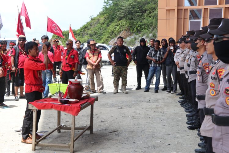 Demontrasi Damai Masyarakat Adat, Polda Kaltara Pastikan Penyampaian Aspirasi Tertib dan Lancar
