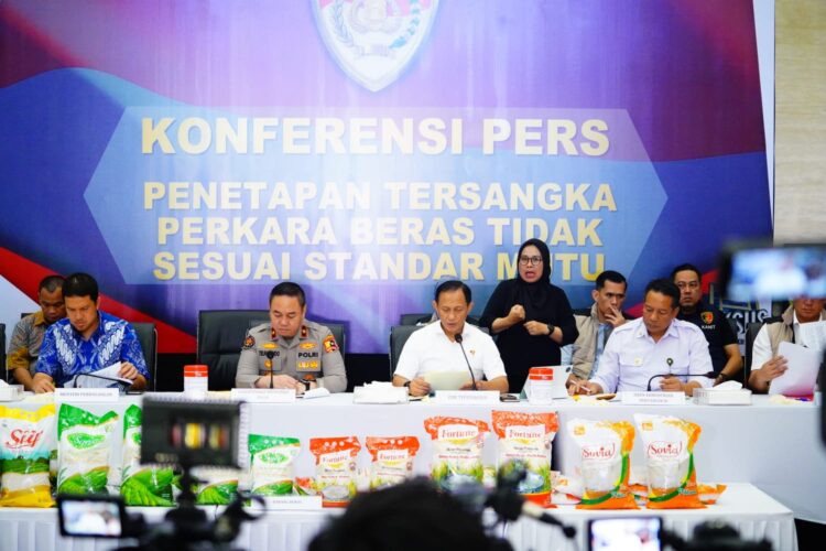Beras Premium Tak Sesuai Mutu: Satgas Pangan Polri Jerat 3 Pimpinan PT. PIM dengan Pidana Konsumen dan TPPU