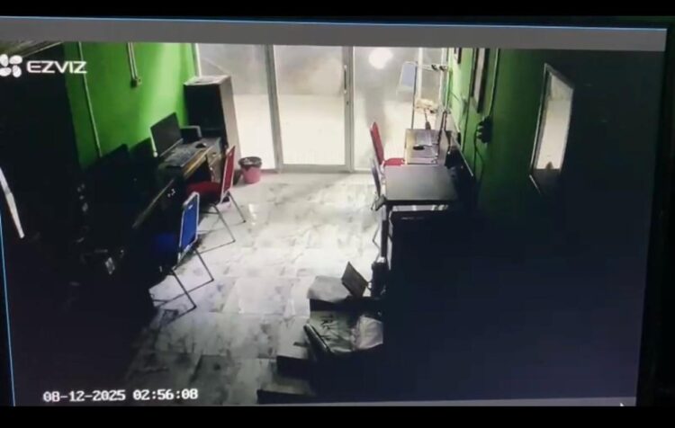 Terekam CCTV Kantor Koran Kaltara Dibobol dan Dirusak, PWI Minta Polisi Usut Tuntas