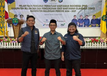 PWI Tarakan Kutuk Pengrusakan Kantor Pers Koran Kaltara