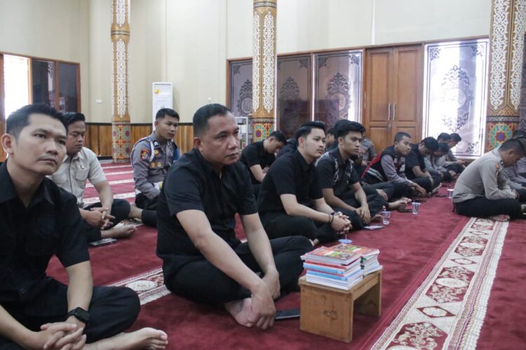 Polda Kaltara Gelar Binrohtal Rutin: Perkuat Mental, Spiritual, dan Karakter Humanis Personel