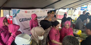 4 Ton SPHP Ludes Dalam Waktu 1 Jam di Gerakan Pangan Murah Polres Tarakan