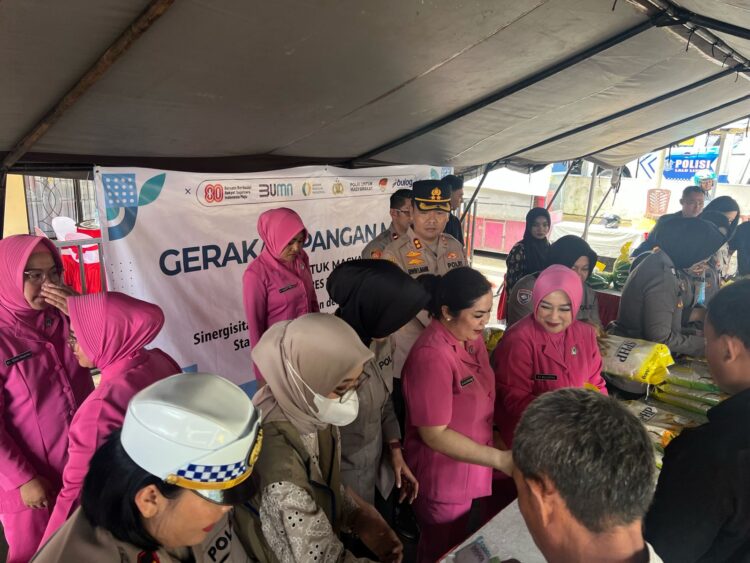 4 Ton SPHP Ludes Dalam Waktu 1 Jam di Gerakan Pangan Murah Polres Tarakan