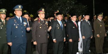 Kapolda Kaltara Menghadiri Upacara Apel Kehormatan dan Renungan Suci