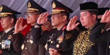 Kapolda Kaltara Hadiri Upacara Peringatan Hari Kemerdekaan RI ke-80 di Tanjung Selor