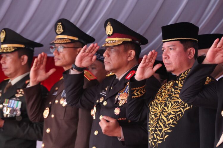 Kapolda Kaltara Hadiri Upacara Peringatan Hari Kemerdekaan RI ke-80 di Tanjung Selor