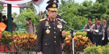 Kapolda Kaltara Pimpin Ziarah Makam Pahlawan Memperingati HUT RI ke-80