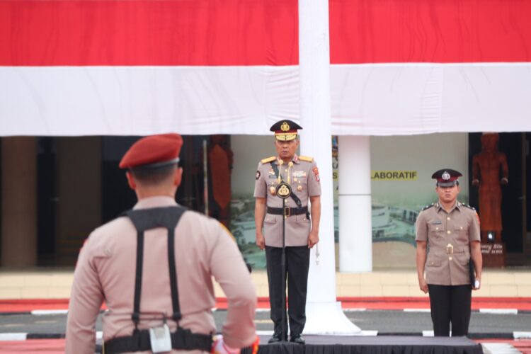 Polda Kaltara Menggelar Upacara Dalam Rangka Peringatan Hari Juang Polri