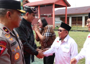 Forkopimda Turut jemput Kapolda Kaltara Brigjen Pol. Djati Wiyoto Abadhy, S.I.K., di Pelabuhan