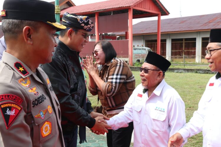 Forkopimda Turut jemput Kapolda Kaltara Brigjen Pol. Djati Wiyoto Abadhy, S.I.K., di Pelabuhan