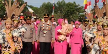 Kapolda Kaltara, Brigjen Pol. Djati Wiyoto Abadhy, S.I.K., Disambut Antusias di Mako Polda Kaltara
