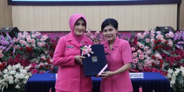 Rapat Paripurna Pengurus Bhayangkari Daerah Kaltara dan Pengurus Yayasan Kemala Bhayangkari Daerah Kaltara