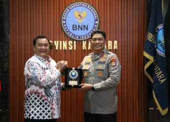 Kapolda Kaltara Kunjungi Kantor BNNP Kaltara, Pererat Sinergi Dalam Pemberantasan Narkotika