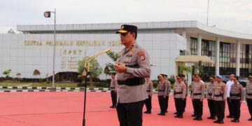 Apel Perdana Kapolda Kaltara: Brigjen Pol. Djati Wiyoto Abadhi, S.I.K. Berikan Arahan dan Pesan Penting kepada Personel