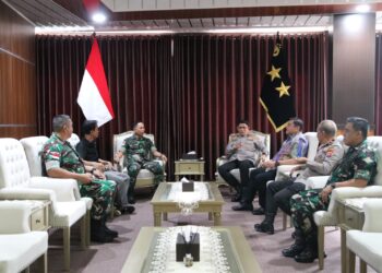 Perkuat Sinergi dan Kolaborasi Antar Instansi, Danrem 092/Maharajalila Kunjungi Polda Kaltara