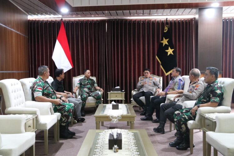 Perkuat Sinergi dan Kolaborasi Antar Instansi, Danrem 092/Maharajalila Kunjungi Polda Kaltara