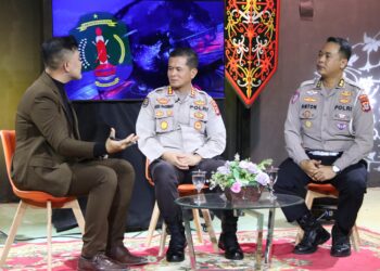 Jadi Narasumber Acara Talk Show, Kabid Humas Polda Kaltara sebut Budaya Tertib Lalu Lintas, Tanggung Jawab Kita