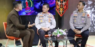 Jadi Narasumber Acara Talk Show, Kabid Humas Polda Kaltara sebut Budaya Tertib Lalu Lintas, Tanggung Jawab Kita