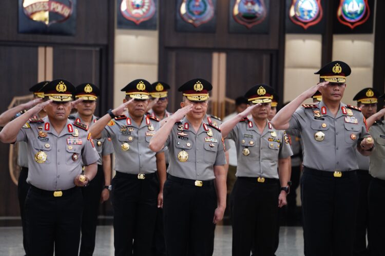 27 Pati Polri Naik Pangkat, Kapolda Kaltara Emban Bintang 2 Dibahu