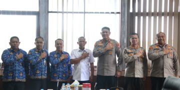 Perkuat Sinergitas, Kapolda Kaltara Kunjungi Bupati Bulungan di Kantornya