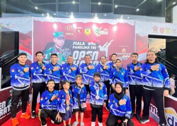 Personel Polda Kaltara Raih Prestasi Gemilang Dalam Kejuaraan Open Karate Piala Panglima TNI Tahun 2025