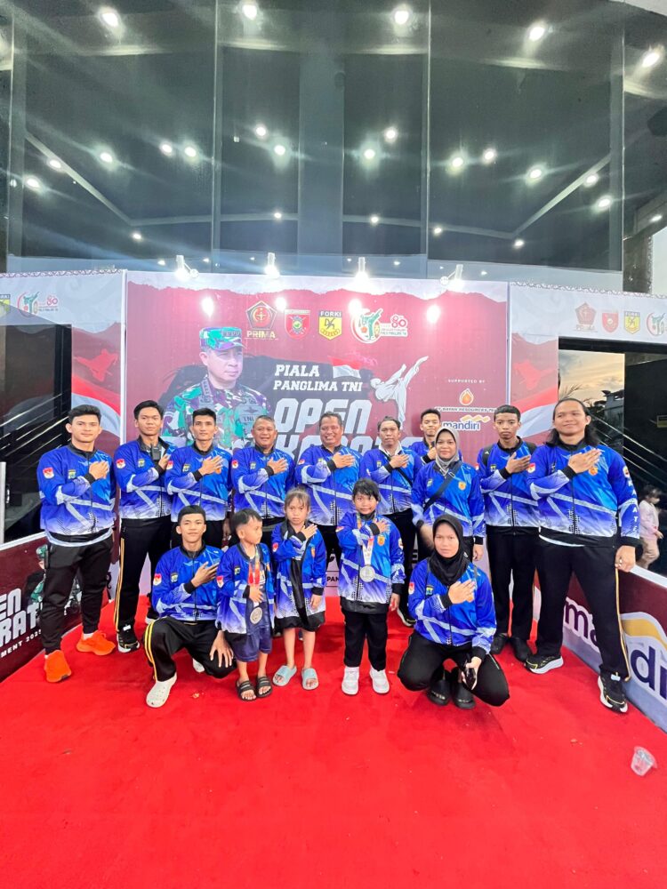 Personel Polda Kaltara Raih Prestasi Gemilang Dalam Kejuaraan Open Karate Piala Panglima TNI Tahun 2025