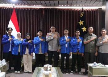Perkuat Sinergi, Kapolda Kaltara Terima Kunjungan Audiensi PKC PMII Kaltara