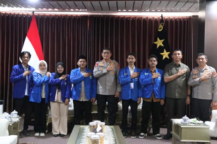 Perkuat Sinergi, Kapolda Kaltara Terima Kunjungan Audiensi PKC PMII Kaltara