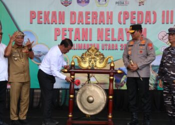 Kapolda Kaltara Hadiri PEDA III Petani Nelayan Kalimantan Utara