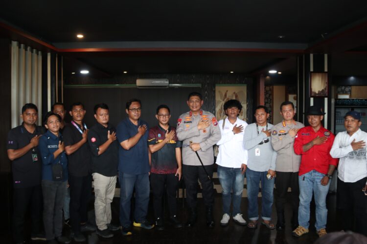 Kapolda Kaltara Gelar Pertemuan dengan Wartawan, Ajak Media Bersinergi