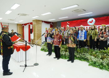 Wagub Dikukuhkan Menjadi Ketua DPW ICDN Kaltara, Tekankan Kolaborasi Dalam Pembangunan Daerah