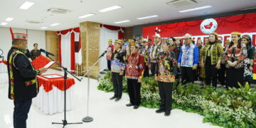 Wagub Dikukuhkan Menjadi Ketua DPW ICDN Kaltara, Tekankan Kolaborasi Dalam Pembangunan Daerah