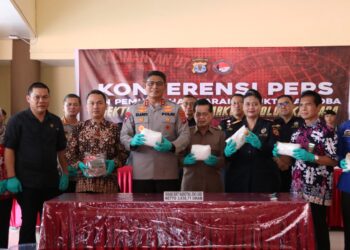 3 LP, Sabu 3,9 Kg Berhasil Dimusnakan Polda Kaltara