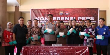 3 LP, Sabu 3,9 Kg Berhasil Dimusnakan Polda Kaltara